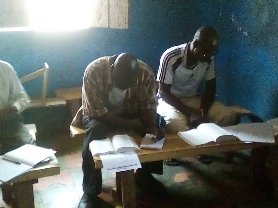Students at their desks