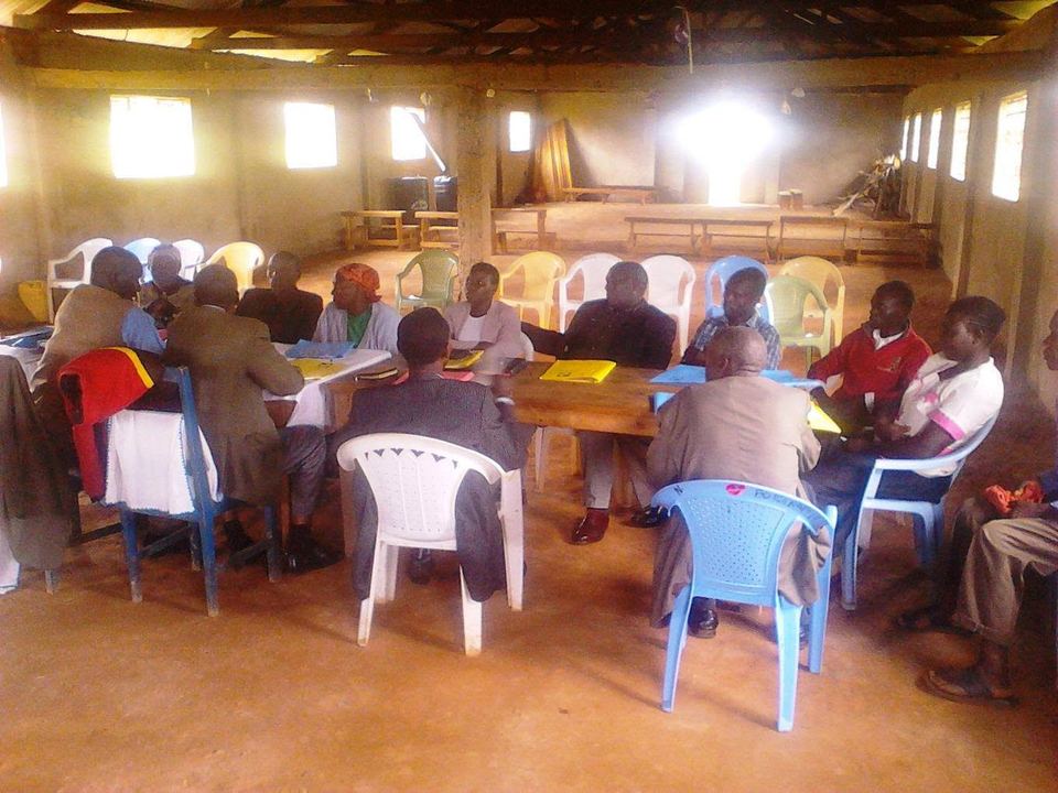 A class around the tables
